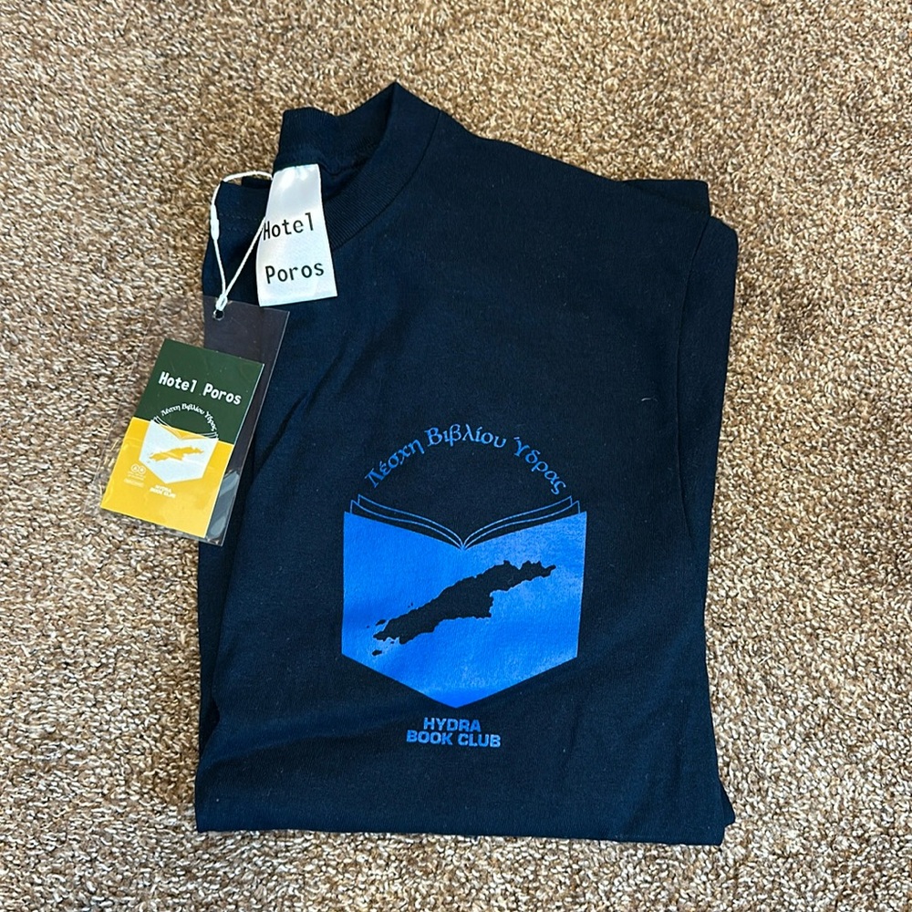 Hotel Poros Book Club T Shirt M